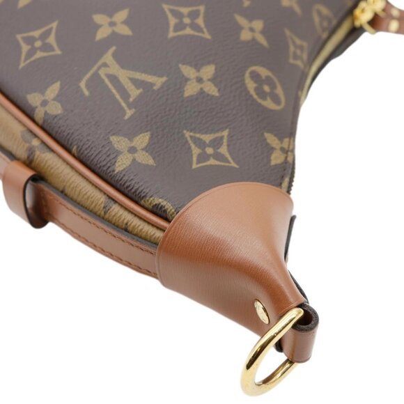 Louis Vuitton Loop Monogram Reverse Canvas Hobo Bag Brown - Picture 7 of 15